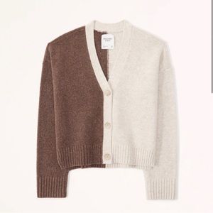 Abercrombie Splices Cardigan